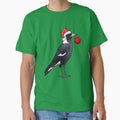 Festive Magpie by Meowmaddie