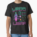 Libra Cyberpunk Zodiac Sign | Futuristic Neon Horoscope Print by TuncGK
