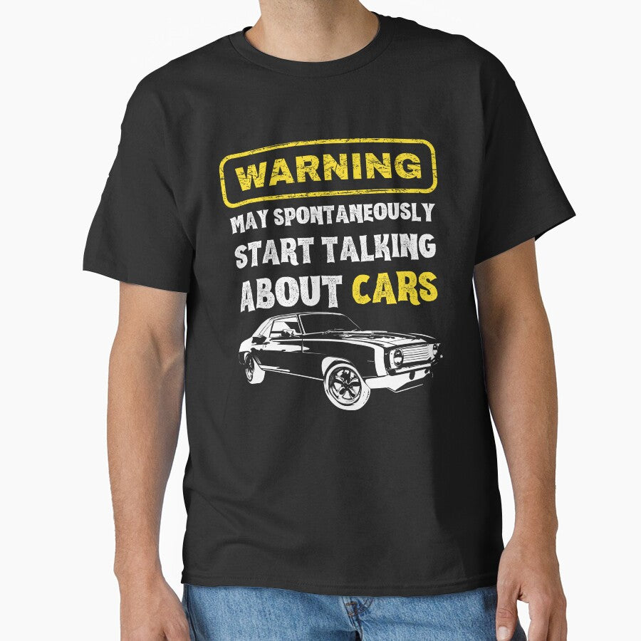 Warning May Spontaneously Start Talking About Cars - Funny Car Art by Pixelart ⭐️⭐️⭐️⭐️⭐️(2k+)