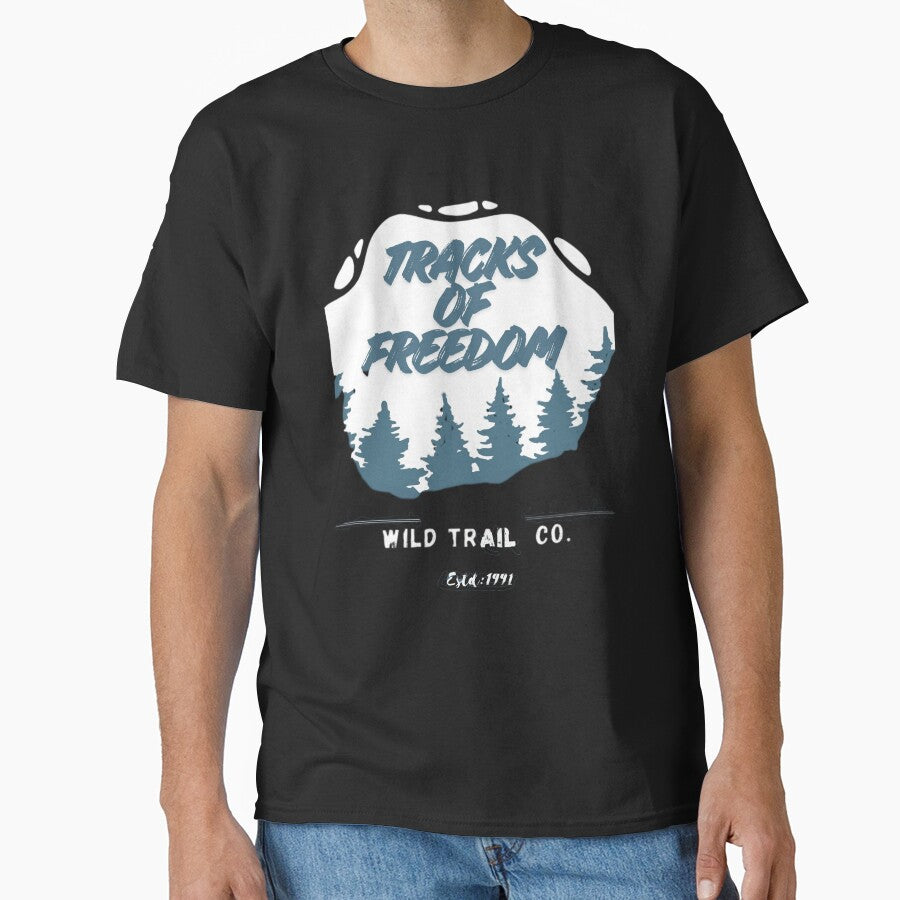 Tracks of Freedom – Wild Trail Adventure Design by IndianShopper