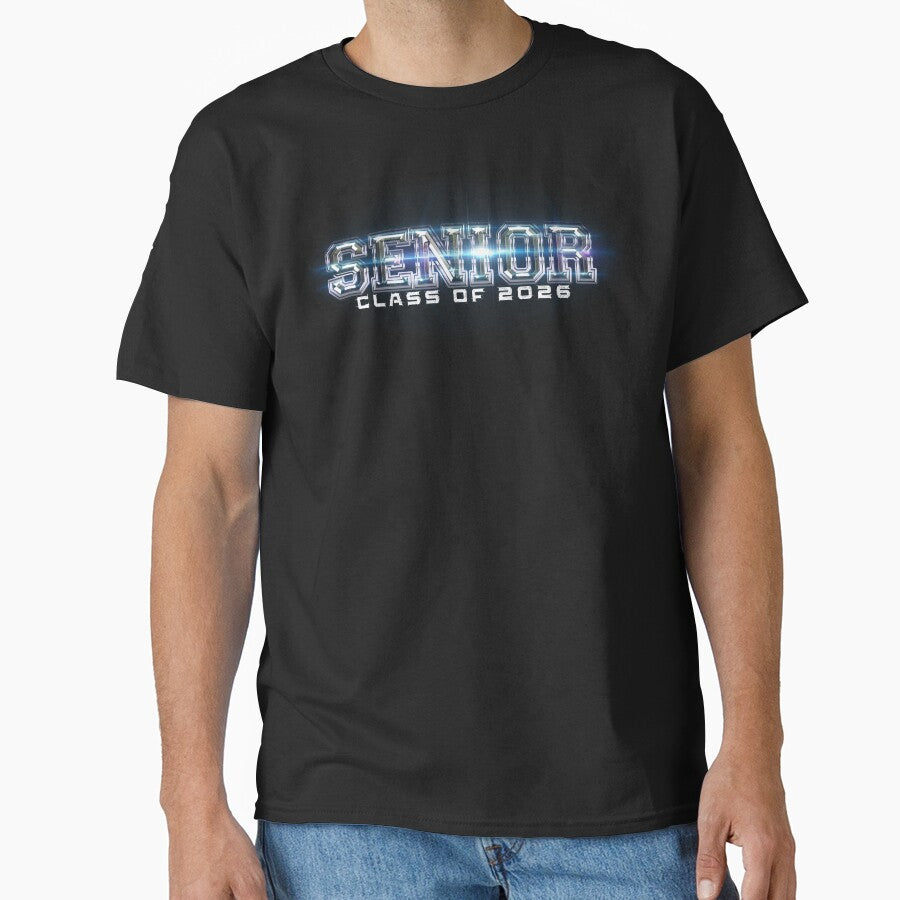 Senior Class of 2026 Shiny Metallic Chrome by LIBERTYMODE