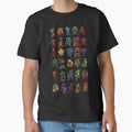 Japanese monsters in my pocket T-Shirt by rubenlopezart