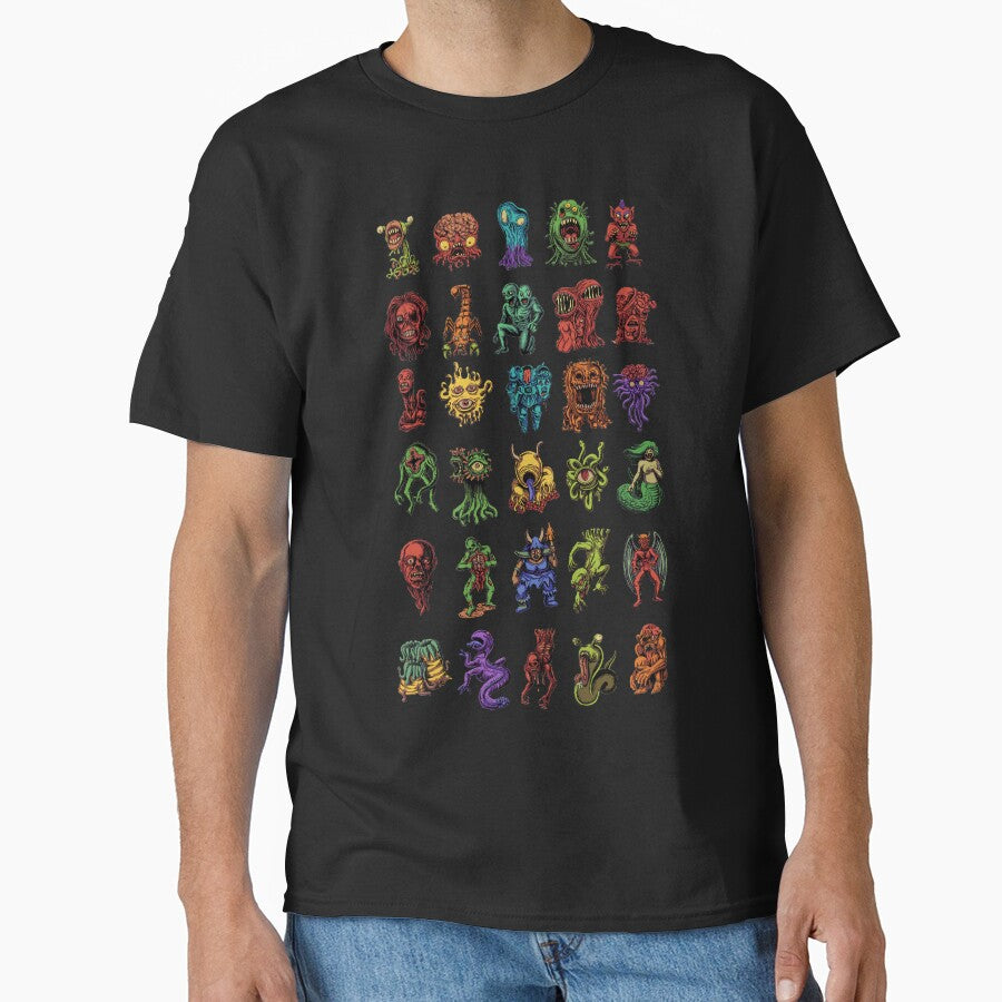 Japanese monsters in my pocket T-Shirt by rubenlopezart