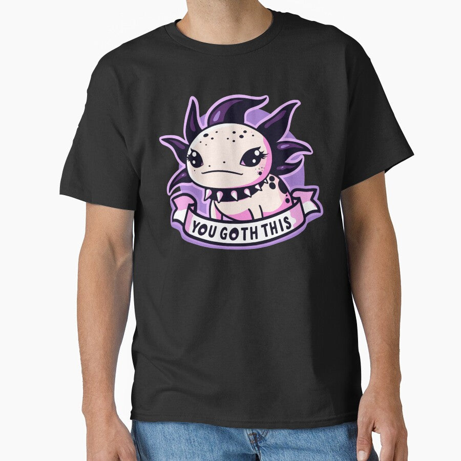 Axolotl Goth Believes In You! You Goth This! by Trashkrush
