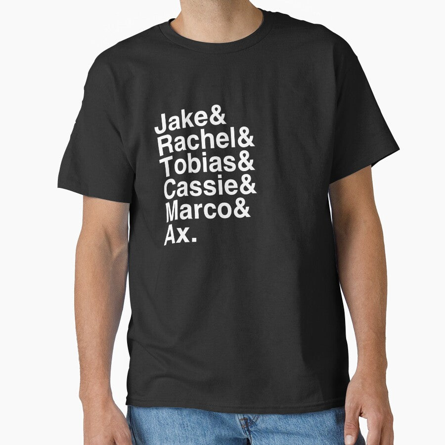 Animorphs Lineup List T-Shirt by strangershirts