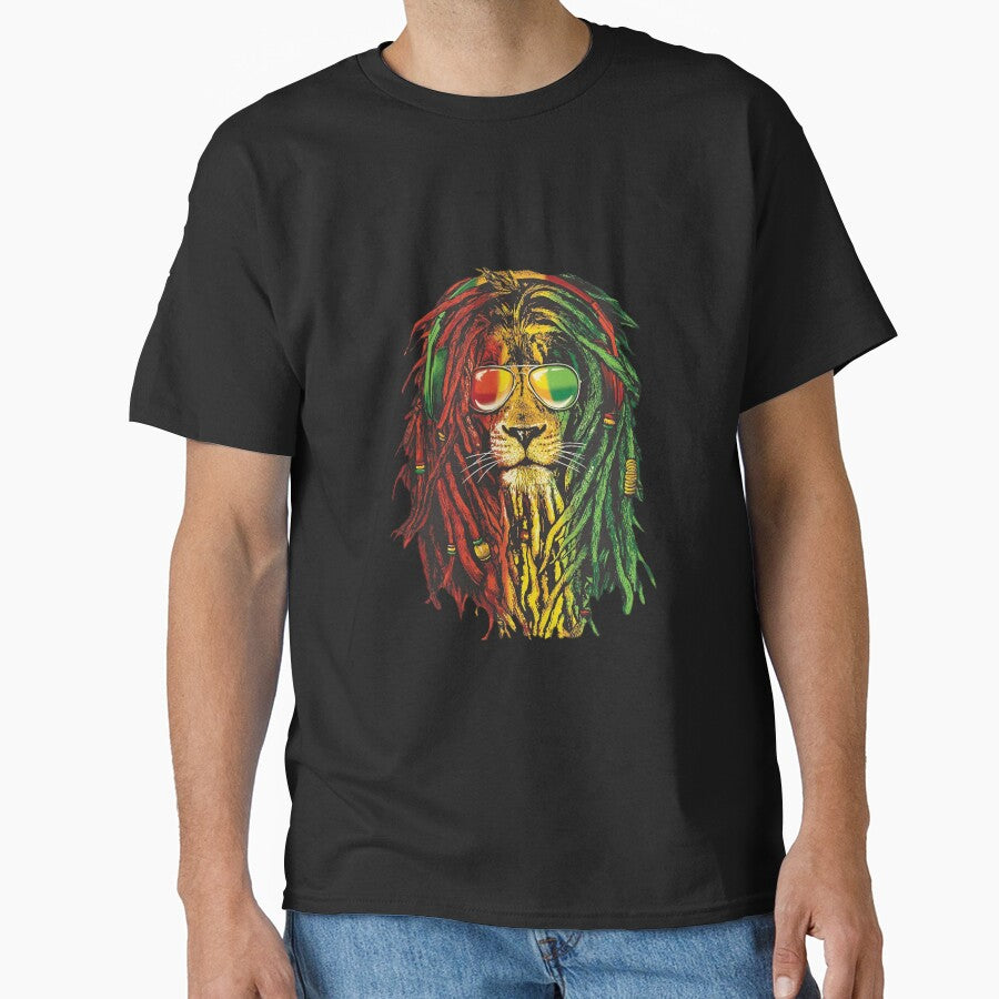 Rasta Lion Art for Reggae Lover by MYZAK HRM