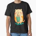 Cat Boba Tea Bubble Tea Anime Kawaii by JOLI Design