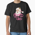 Retro Vintage Pink Santa Claus, Pink Christmas, Vintage Christmas, Vintage Santa, Retro Christmas by Sophistical