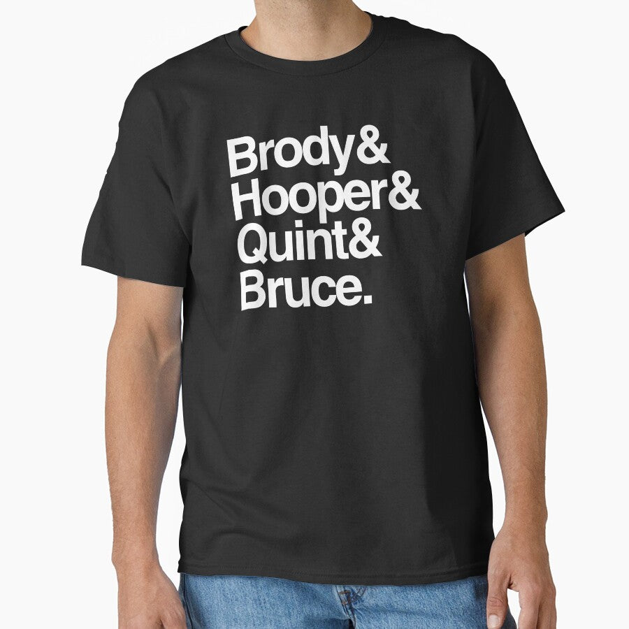 Jaws - Brody and Hooper and Quint and Bruce by njmclean
