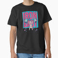 Retro Pop Art Baby Bodybuilder Iron Baby by DuckOddity