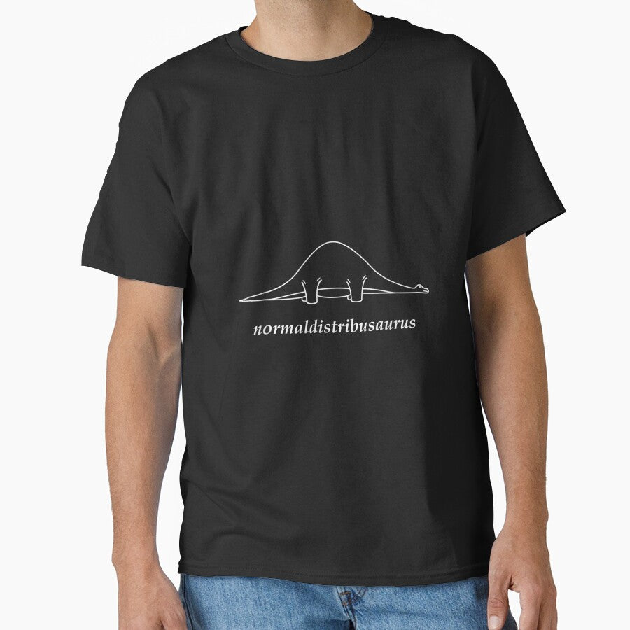 Math Statistics Normal Distribution Dinosaur Geek by RafaelFigueroa