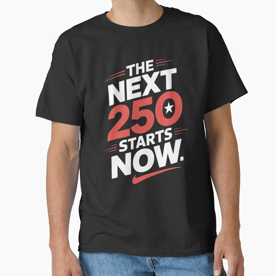 America 250 - Dynamic Swoosh Celebration Design by DarylWelsh2024
