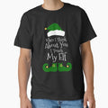When I Think Of You I Touch My Elf Funny Christmas Costume by juvajay