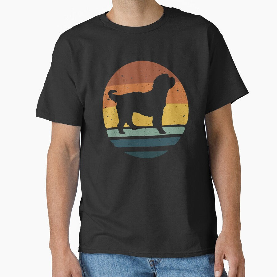 Bernedoodle Retro Vintage by rafaeltto