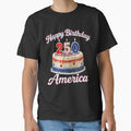 Happy Birthday America 250 Patriotic Birthday Cake USA 1776 2026 Celebration by kiralynstration