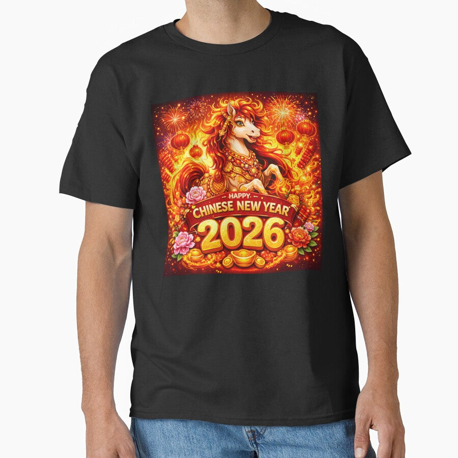 Happy Chinese New Year 2026 The Majestic Year of the Horses  year of the fire horse by zuzzelek44