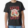 Never Give Up Never Back Down Gambling Graphic by DankThreads
