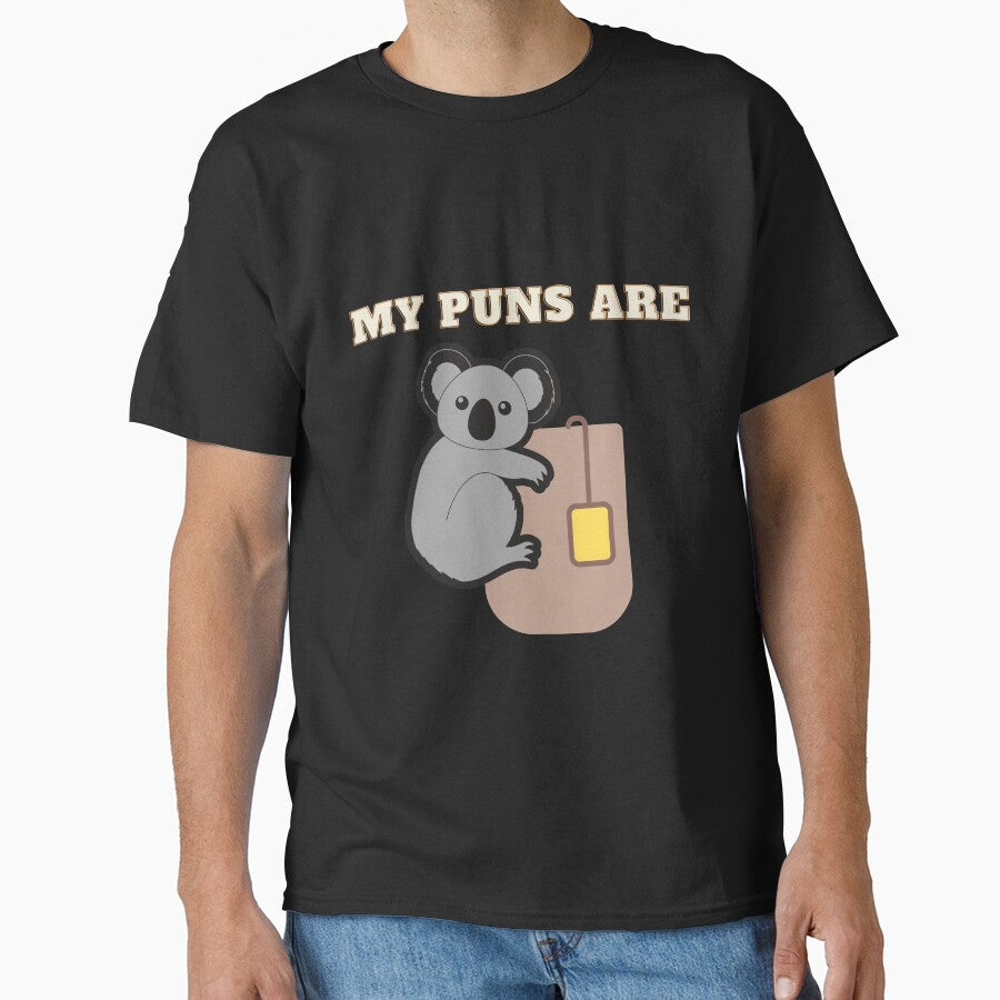 My Puns Are Koala Tea Cute Gift by hasnimed