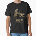 Chinese Zodiac Shirt – 2026 Year of the Horse, Golden Lunar New Year Gift Graphic Tee by saloui