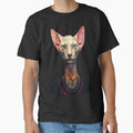 Colorful magical Peterbald Sphynx Cat by bellabitis