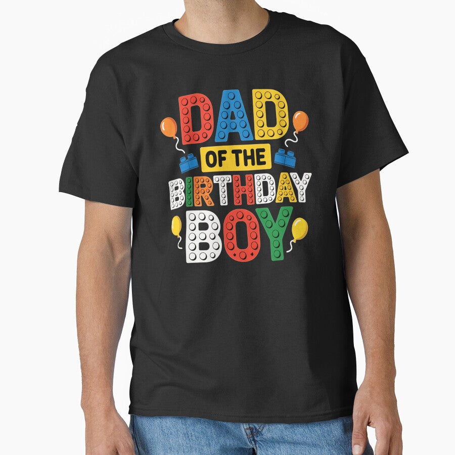 Dad Of The Birthday Boy Proud Father Celebration by AmaXONIC
