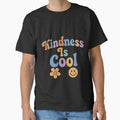 Kindness Is Cool – Retro Positive Quote Pastel Typography Design by astersgraphics