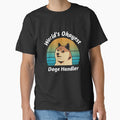 Worlds Okayest Doge Handler - Shiba Inu Doge Crypto Meme by molamode