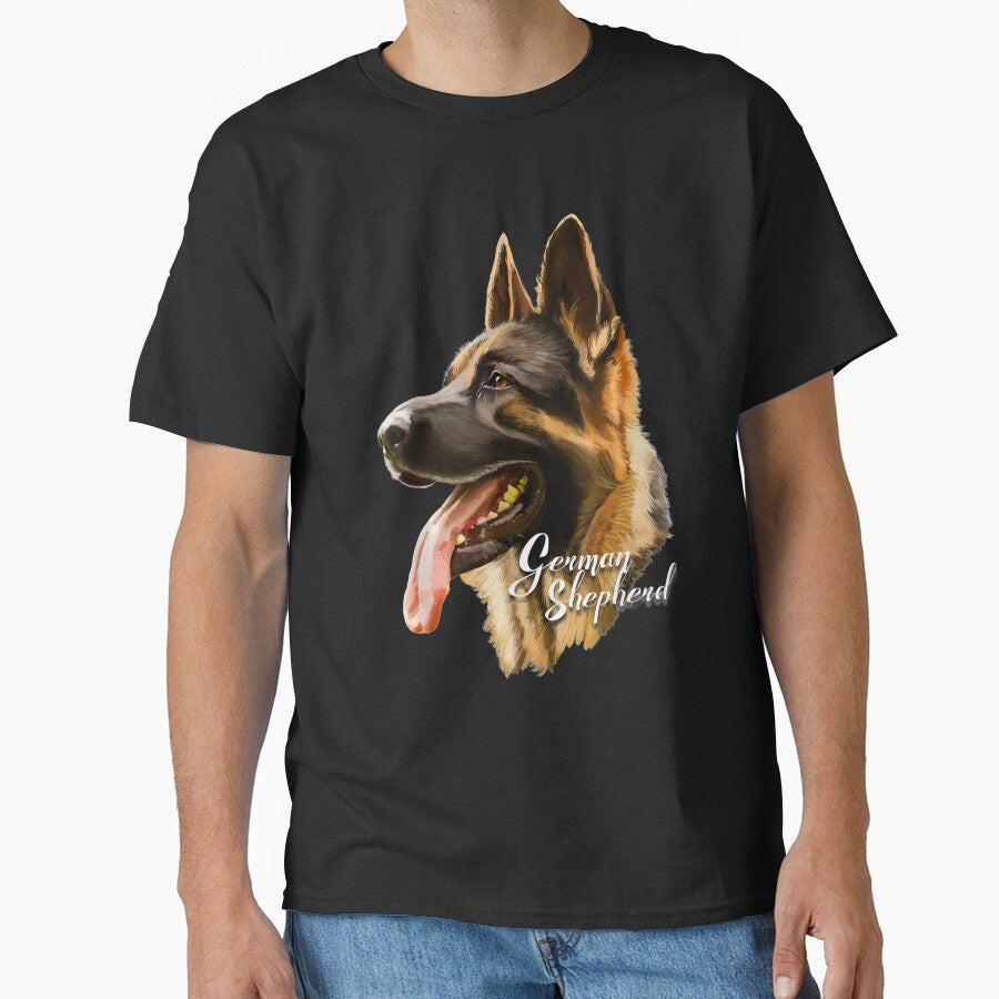 German Shepherd Sharp Dog Dogs Gifts by SotiritKyprai