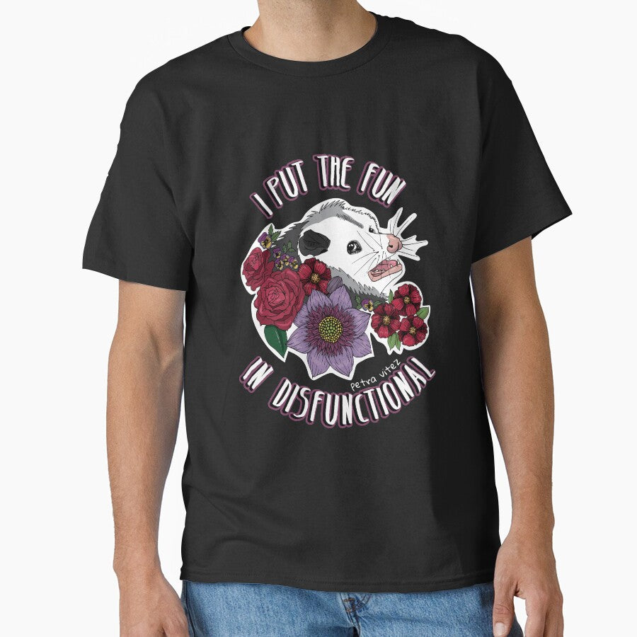 I put the fun in disfunctional - scared possum by Petra Vitéz