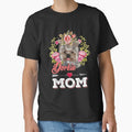 Yorkie Mom Floral Heart With Arrow Mother's Day Gift by JesseMill
