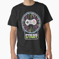 Retro Gamer Circuit Neon Pixel Controller Art by toronjanino