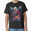 Still Unsupervised Gangster Eagle Gold Chain Rocket Tee v8 by DarylWelsh2024
