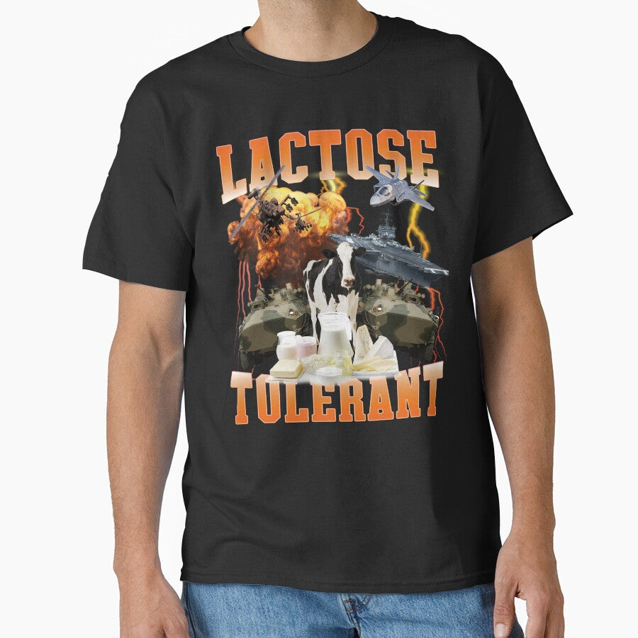 Lactose Tolerant Meme Sarcastic Trendy Funny by wtfbba