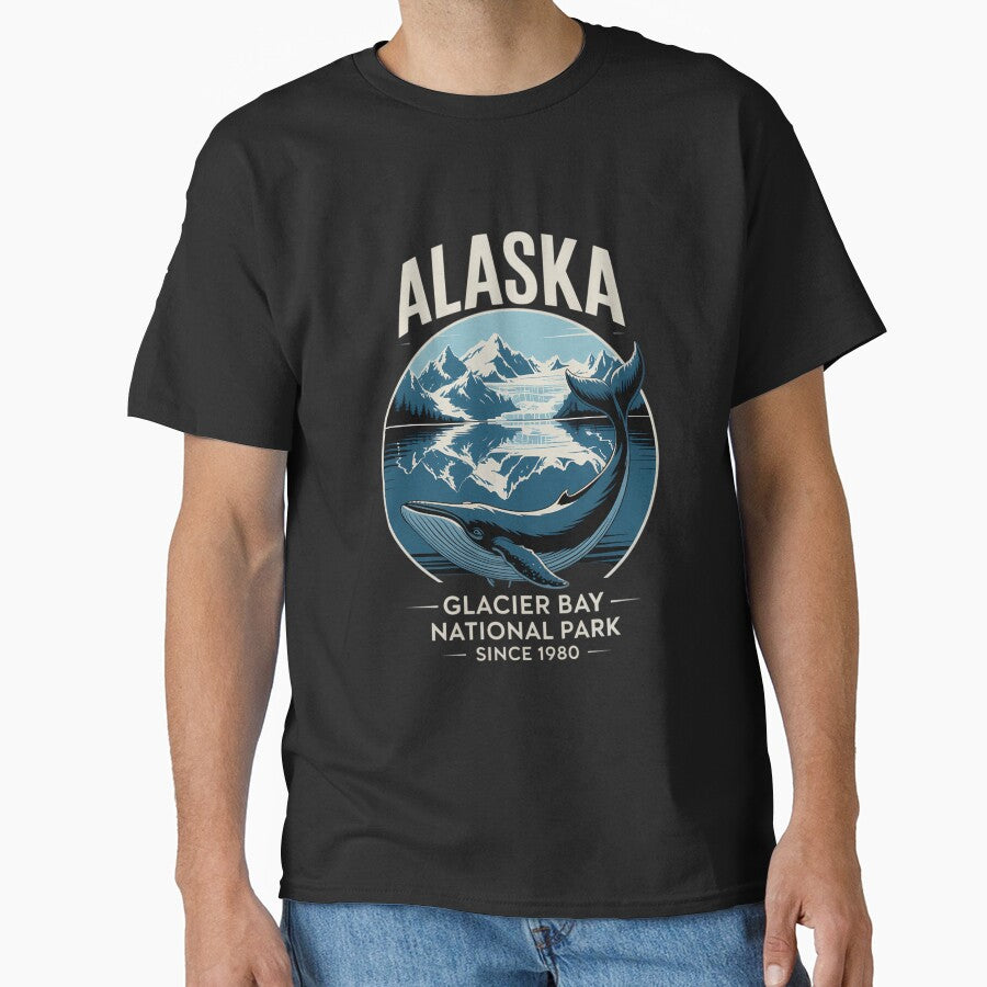 Alaska Glacier Bay National Park Sine 1980 Alaska Cruise by PunkNation-Arts