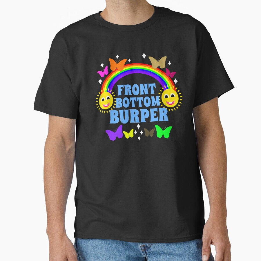 Front Bottom Burper Funny Queefing by RockFireMerch