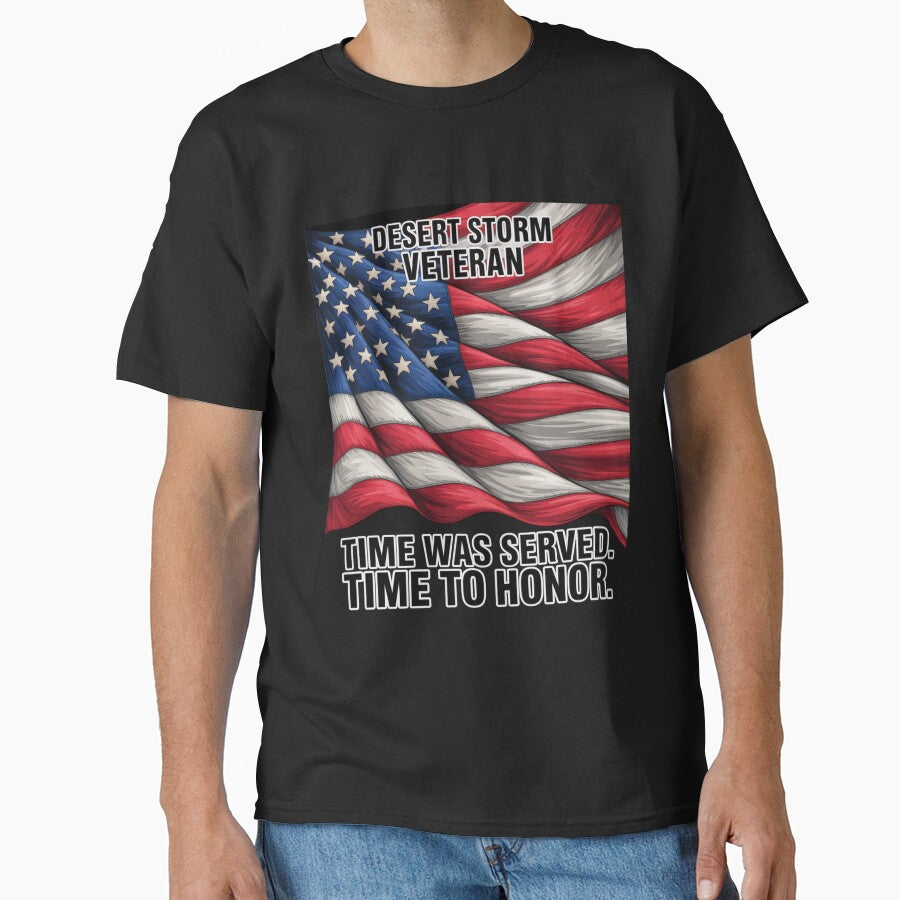 Desert Storm Veteran Time Was Served. Time to Honor Design by fantasticdesign