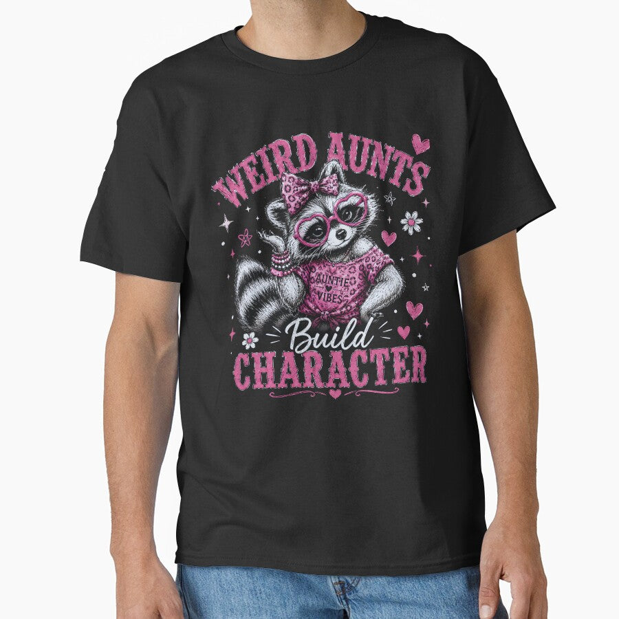 Weird Aunts Build Character Funny Feral Raccoon Aunt by Kyzed