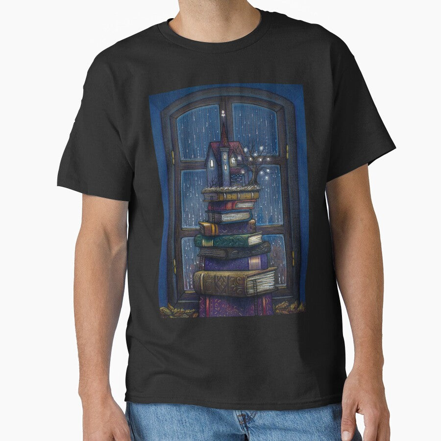 Books castle by illustore