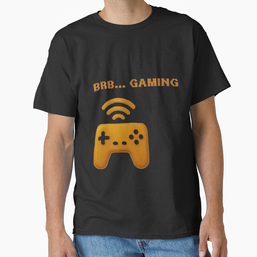 BRB... Gaming | Retro Gamer Controller | Pixel Gaming Design by VariusDesigns