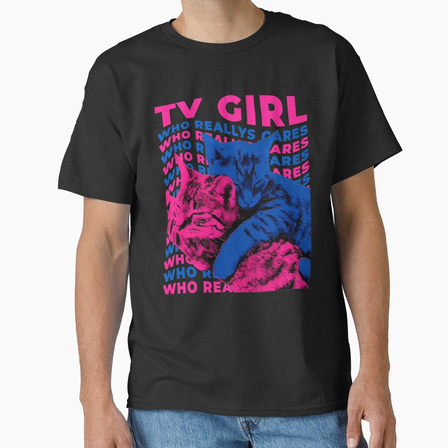 TV Girl Album Frenchs Exit Who Really Cares Cat For Fan, Gift For Lo-fi Music Lovers by jofredeilanh