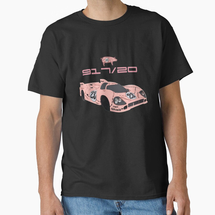 Pink Pig Porsche 917 Pink Pig Race Car by BrianaRoy