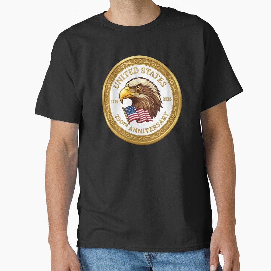 United States 250th Anniversary Patriotic Emblem for America Lovers by chattsuede