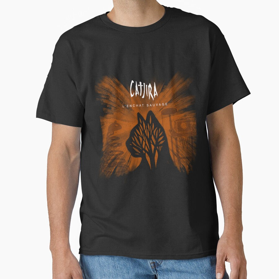 Gojira Catjira L'enfant Sauvage funny cat by catsandmetal666