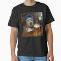 Pit Bull Drinking Beer Funny Dog Meme by Bralipse