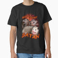 Not Today Satan Raccoons by AnnieBolton