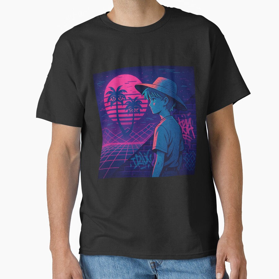 Retro Vaporwave Anime by FestusArt