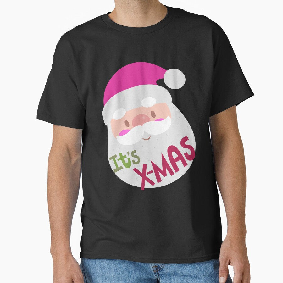 Retro vintage pink santa claus by hamzablk
