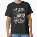 Emotional Support Husband Do Not Pet Funny Monkey by Hedoraxe