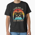 Leveling up to Big Brother, gamer vintage new brother Toddler by Dapper-Art