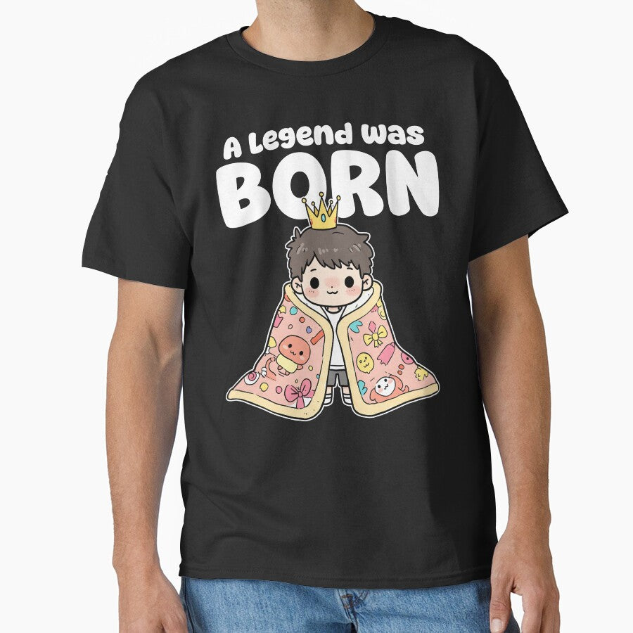 A LEGEND WAS BORN (THEN SLEPT IN) - BIRTHDAY GIFT by KEF Custom